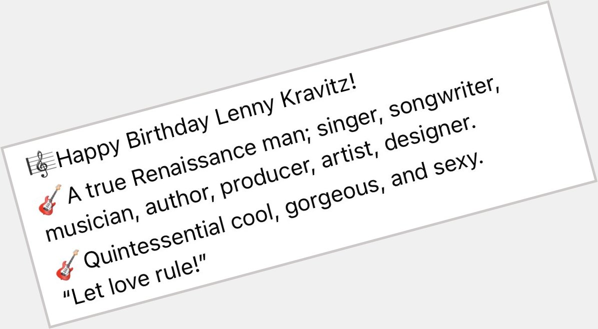 Even Lenny Kravitz got a more personalized, detailed happy birthday on Facebook than her middle daughter 