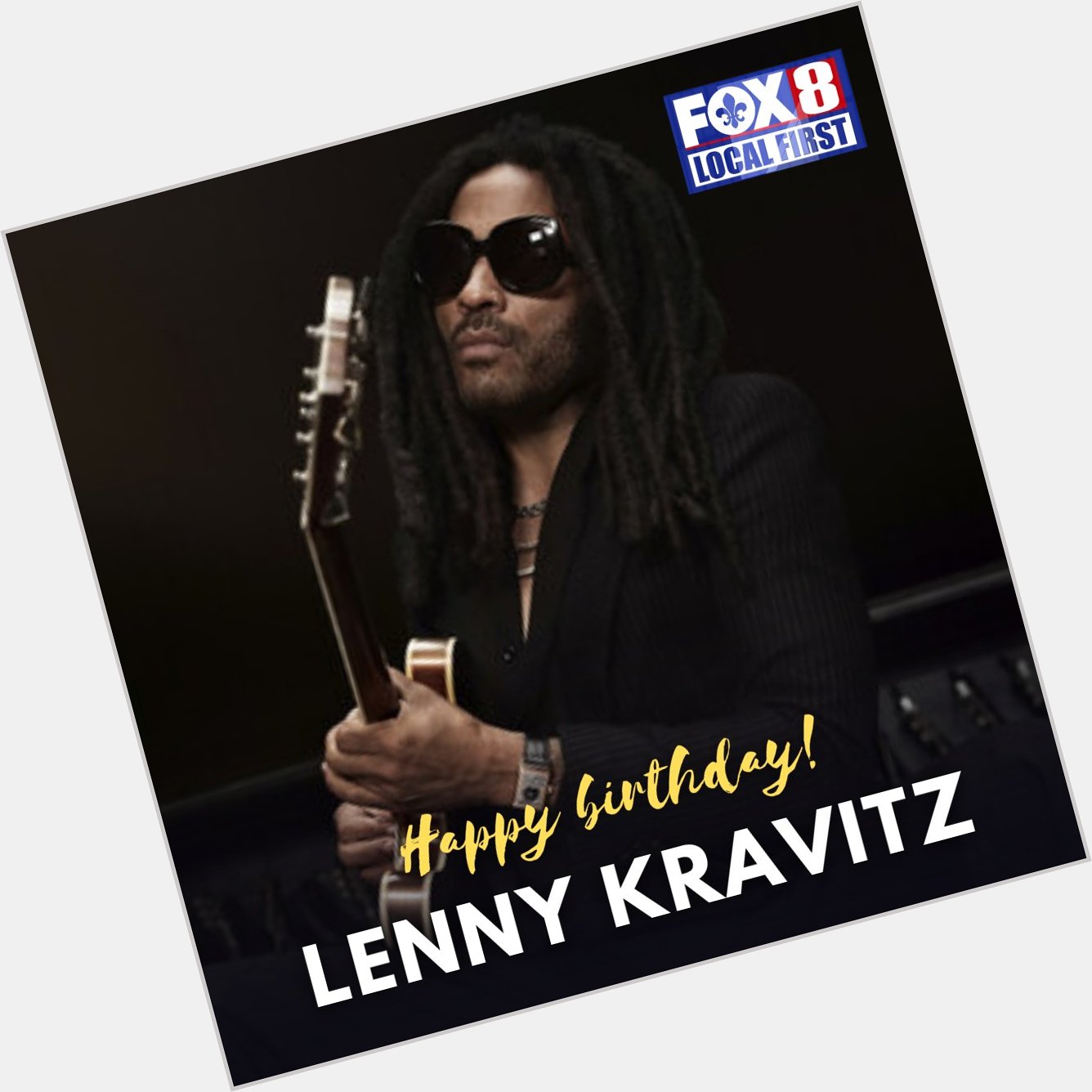 Happy 59th birthday to rock musician Lenny Kravitz! 