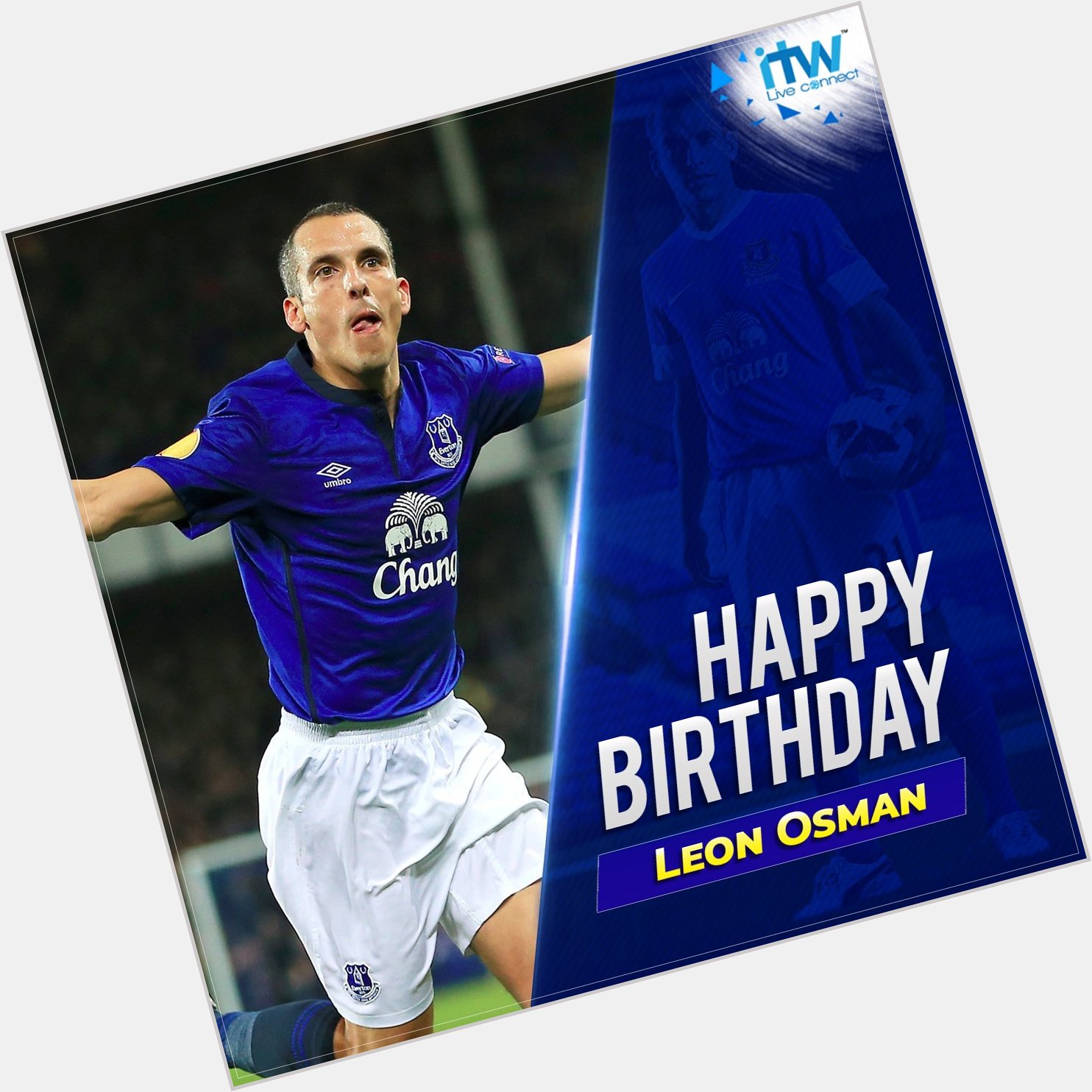 Wishing former midfield grafter Leon Osman a very Happy Birthday! He turns 37 today. 