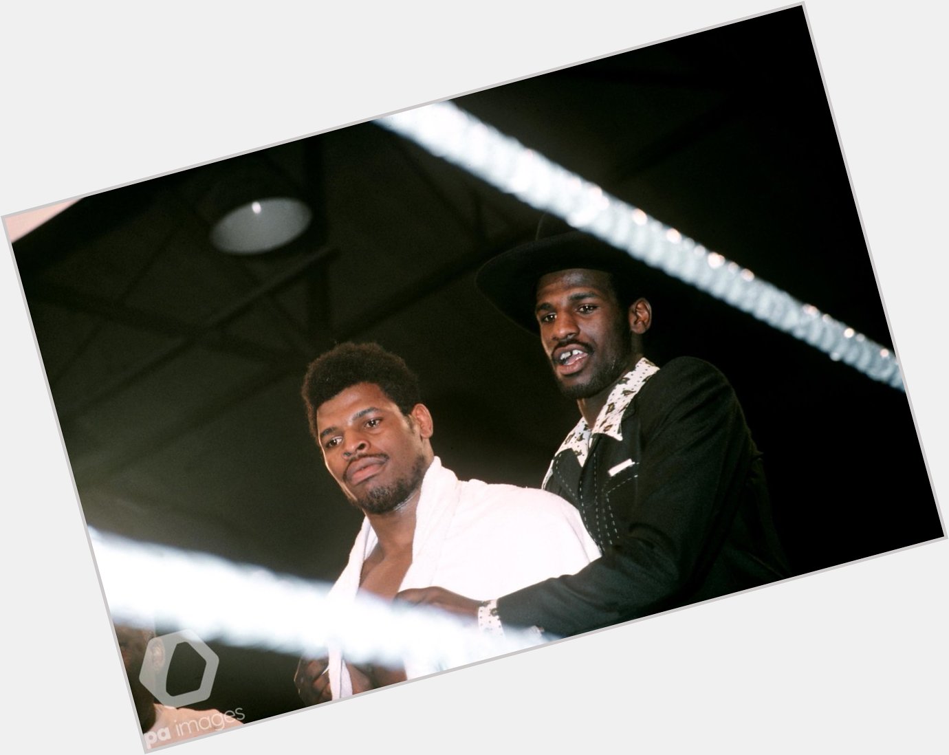 Happy 66th birthday Leon Spinks (left) - who beat Muhammad Ali to win the world heavyweight title in 1978. 
