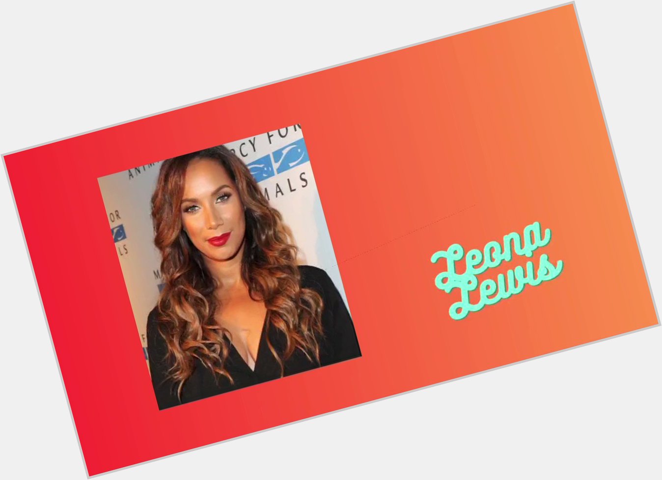 Happy birthday, Leona Lewis!  