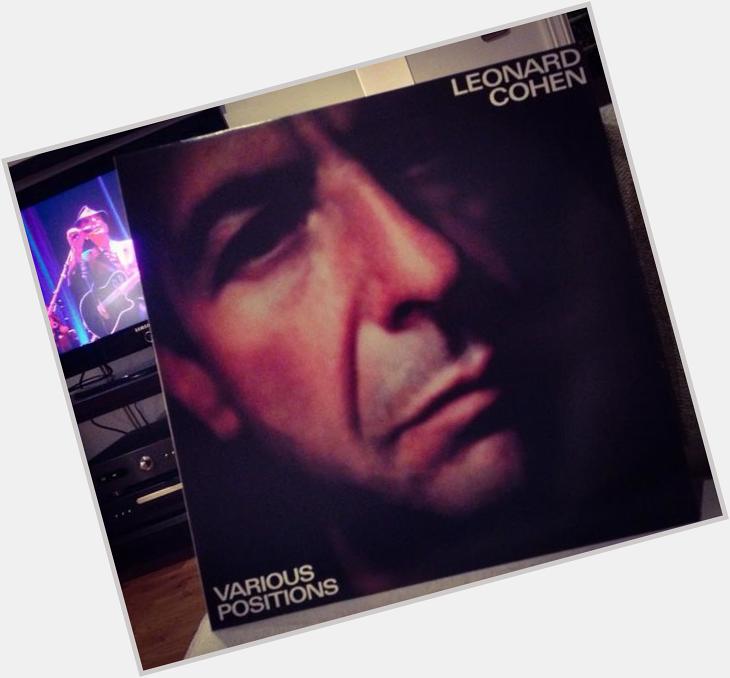 Helaften med Leonard Cohen på Happy Birthday Mr. Cohen! 