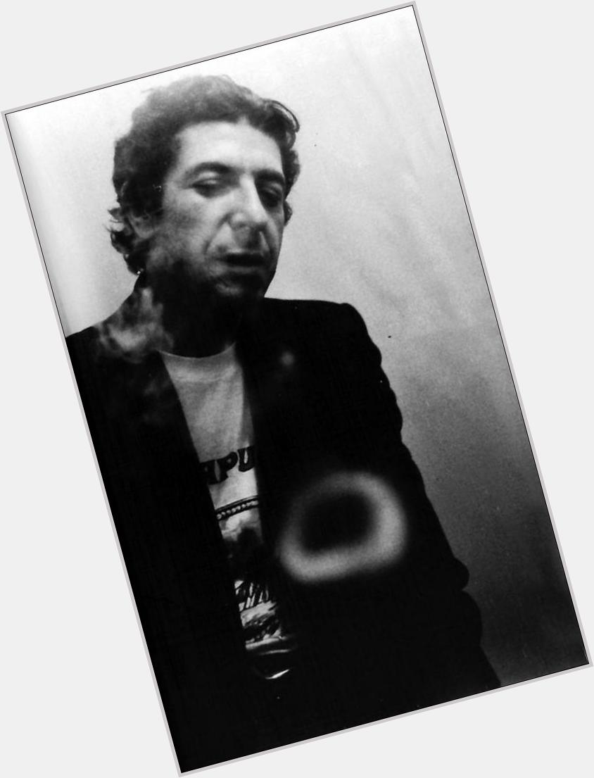 Happy 80th Birthday Leonard Cohen. Genius. 