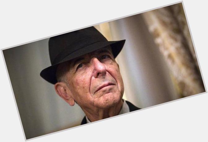 Happy Birthday Mr Cohen... 80 ans.  Le génie de Leonard Cohen en 5 chansons  