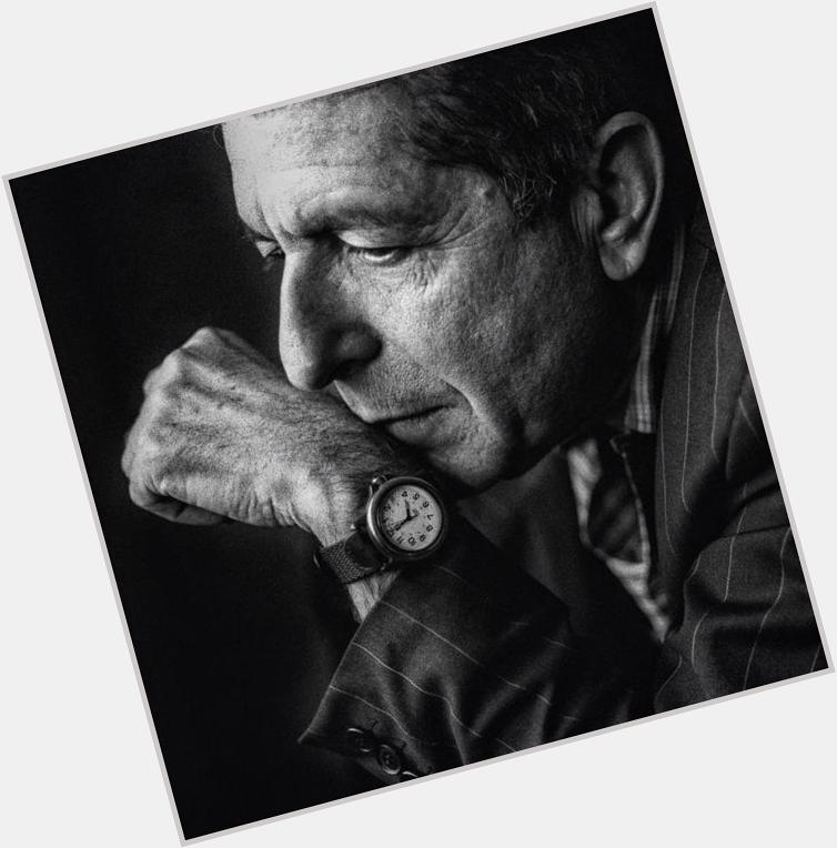 Thank you Leonard Cohen for this amazing new album. Happy 80th birthday & many many more... 