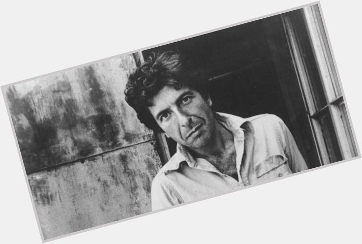Feliz cumpleaños a Leonard Cohen // Happy birthday to Leonard Cohen 