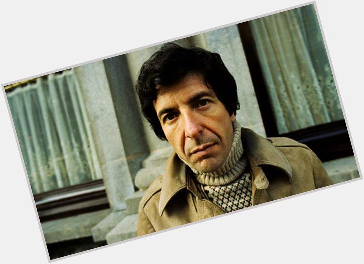 Leonard Cohen ... 81 years old tomorrow. Happy birthday big man.  WHO BY FIRE 