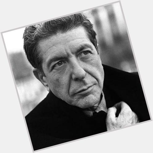 \"There\s a crack in everything, that\s how the light gets in\" Happy birthday Leonard Cohen. 