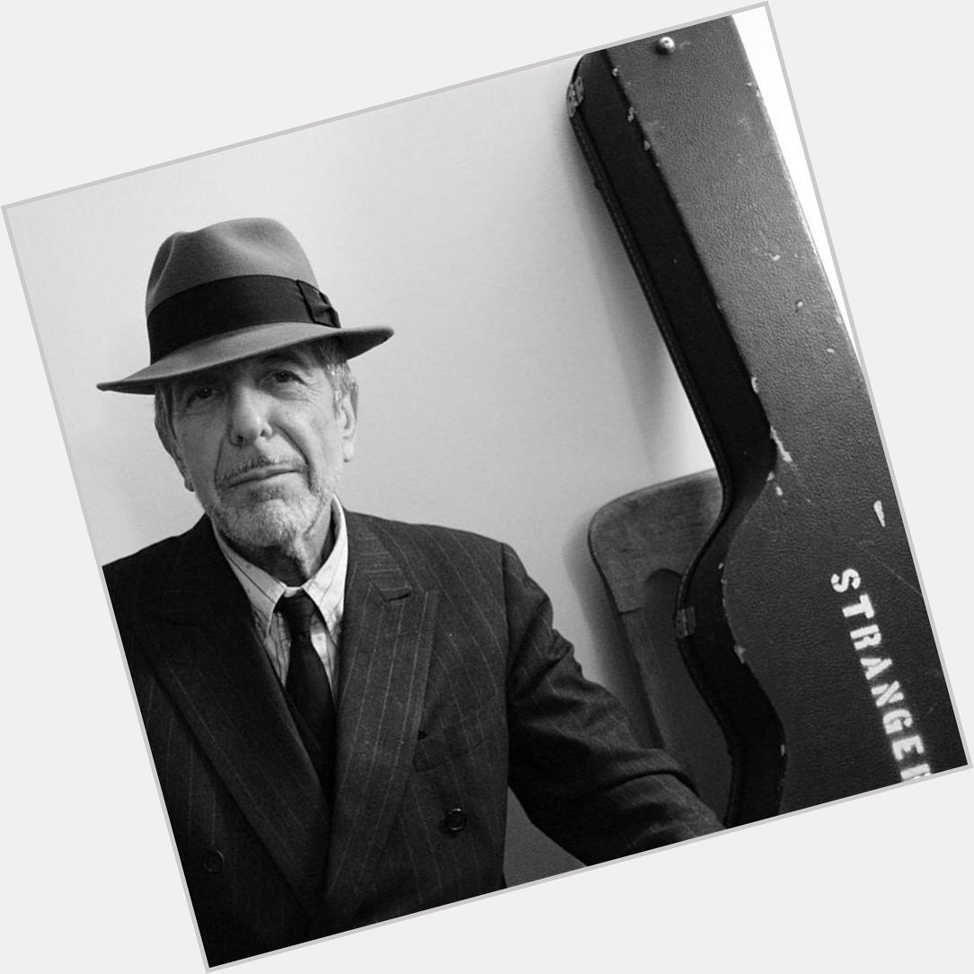 Happy birthday Leonard Cohen 
