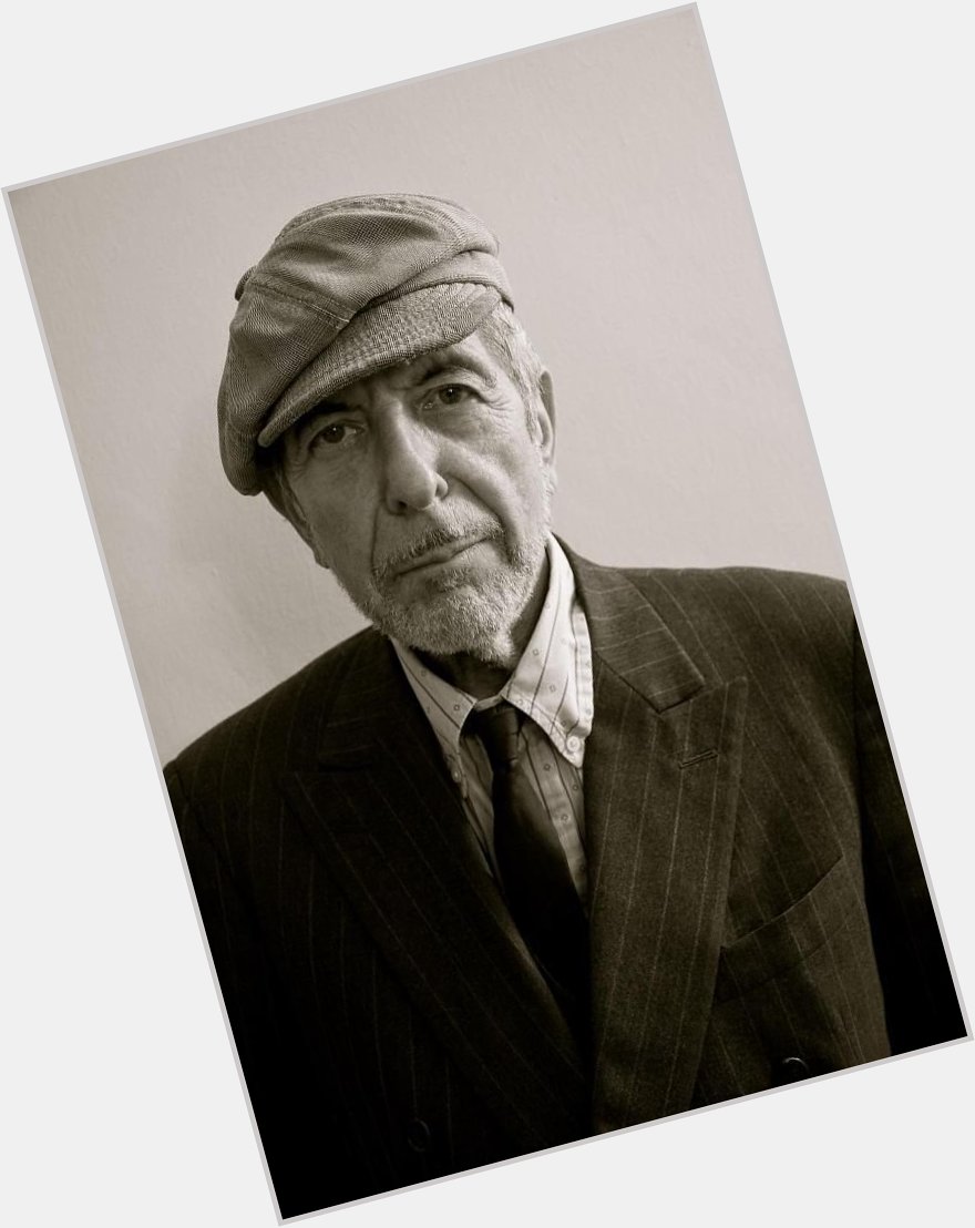 Happy Birthday to Leonard Cohen (September 21, 1934 - November 7, 2016) 