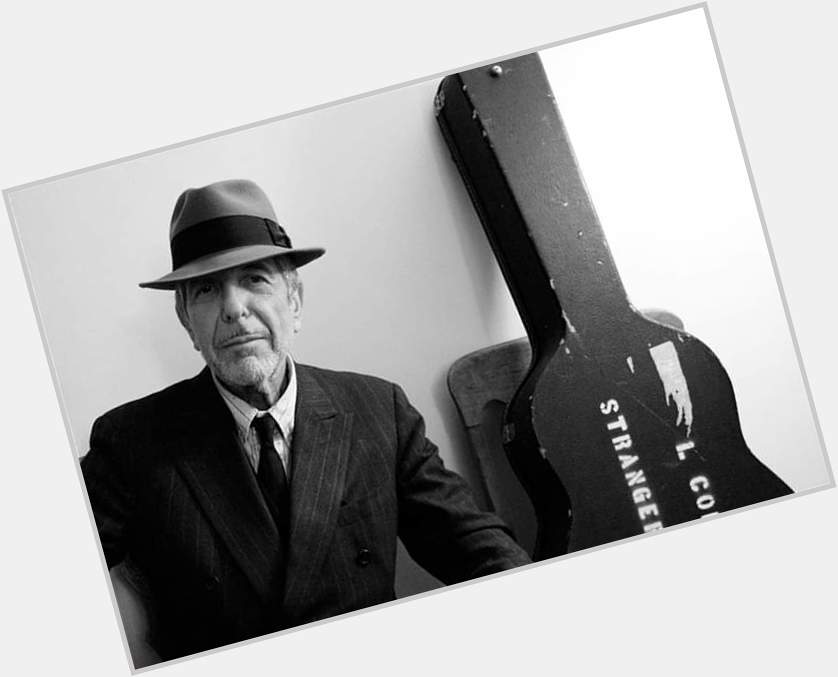 Happy Birthday Leonard Cohen. 