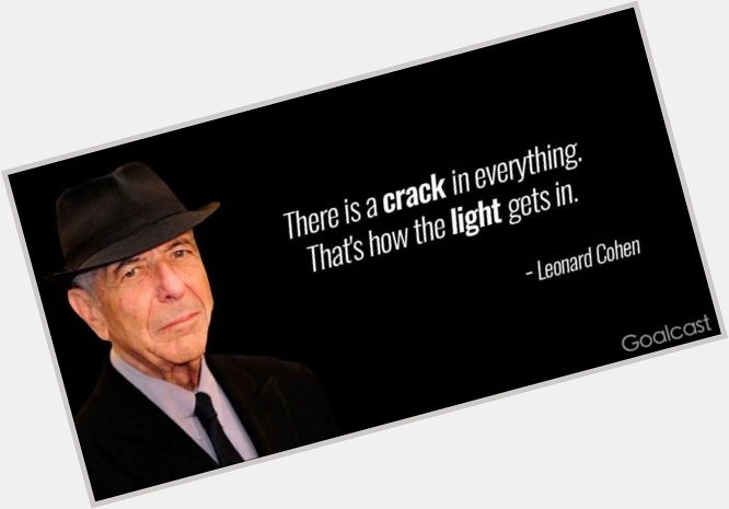 Happy Birthday to Canadian singer-songwriter, and Leonard Cohen! 