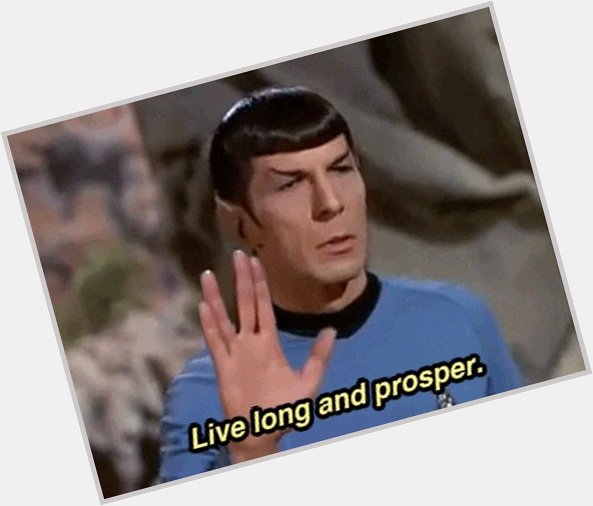 Happy Birthday to the dearly missed Leonard Nimoy. 