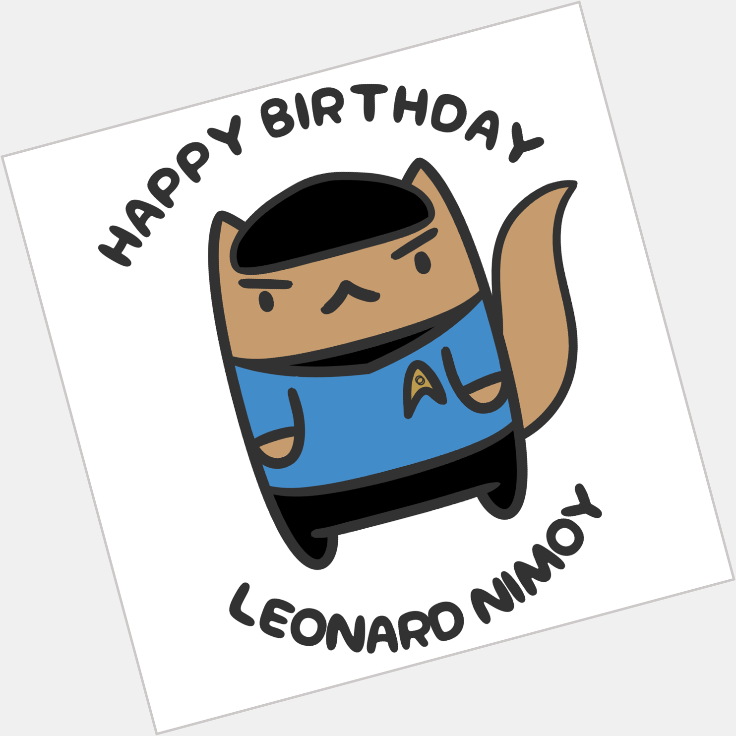 Happy Birthday, Leonard Nimoy <3  
