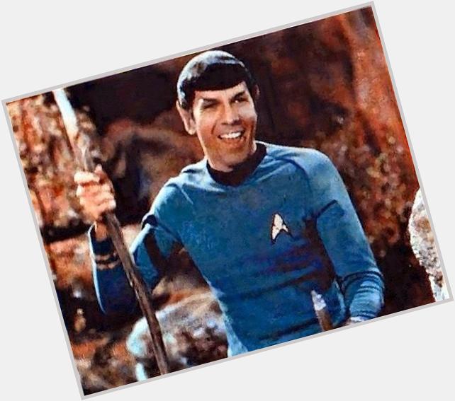 Today would have been Leonard Nimoy\s 84th birthday.  Happy birthday, love  