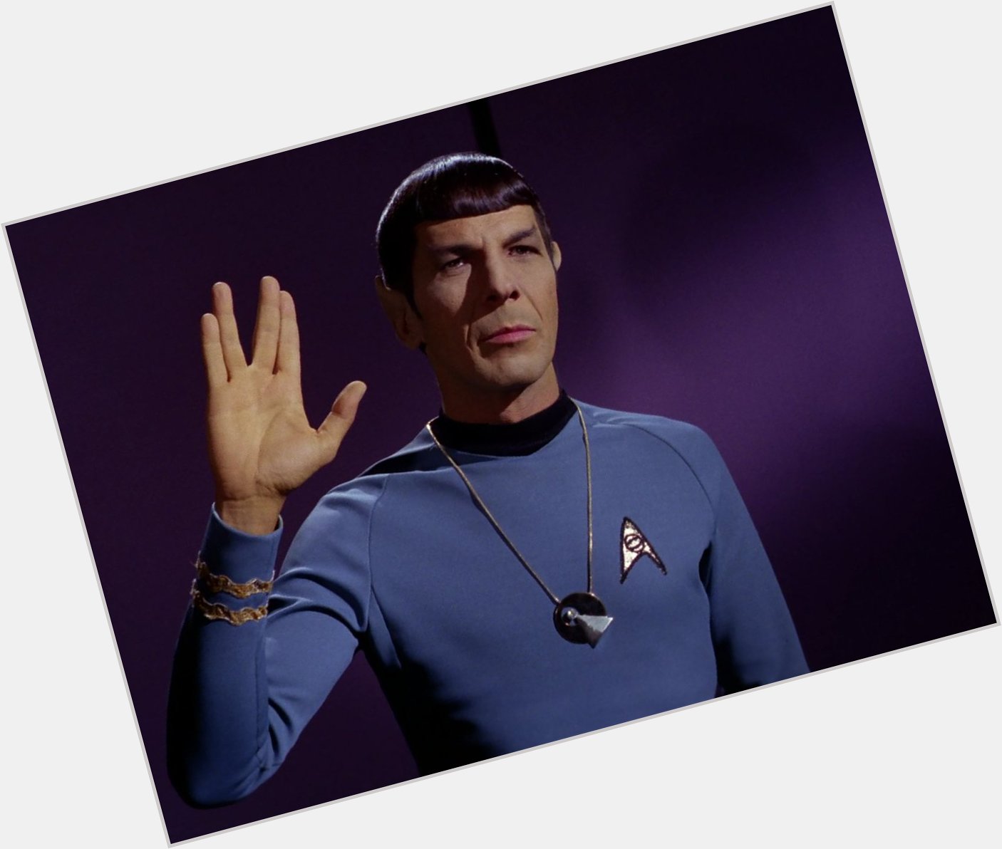 Leonard Nimoy was born 87 years ago today (3/26/1931). Happy birthday, Spock! 