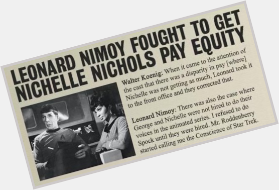 Happy Birthday, Leonard Nimoy. 