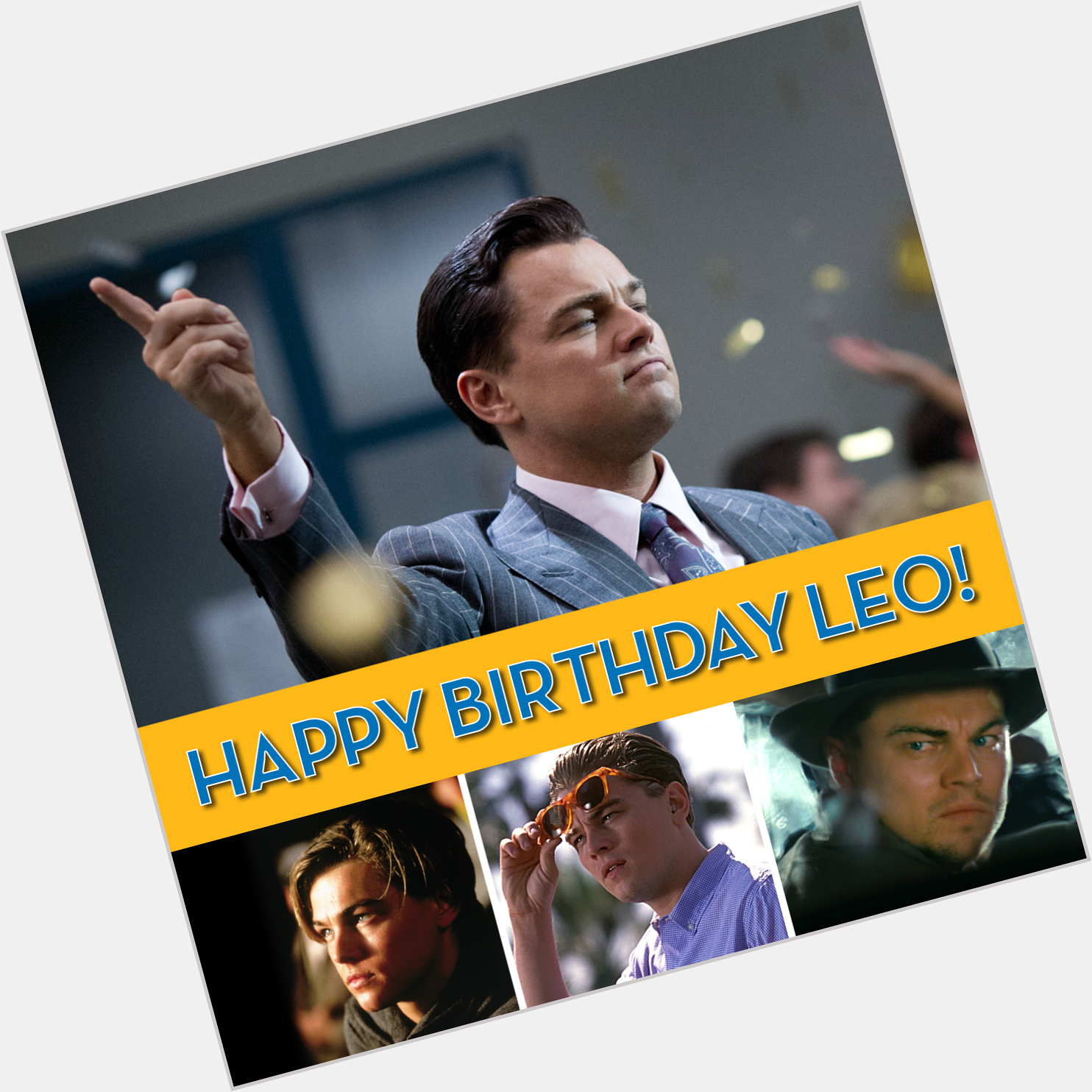 You\ve taken us with you on many journeys... Everyone wish a happy birthday to Leonardo diCaprio! 