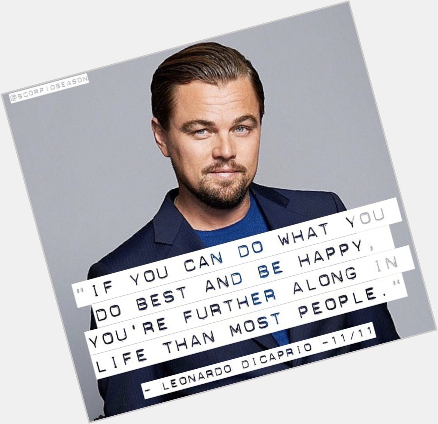 Happy Birthday Leonardo DiCaprio       