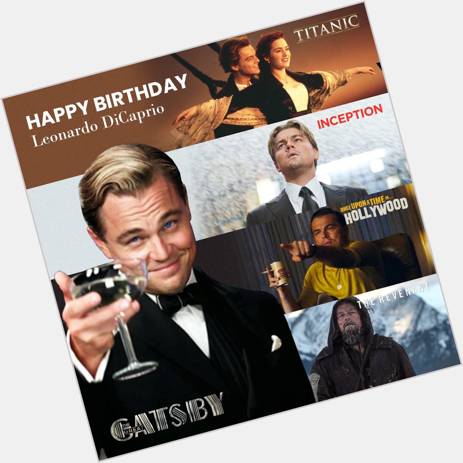 Happy Birthday Leonardo DiCaprio!! What\s your favorite Leonardo film? 