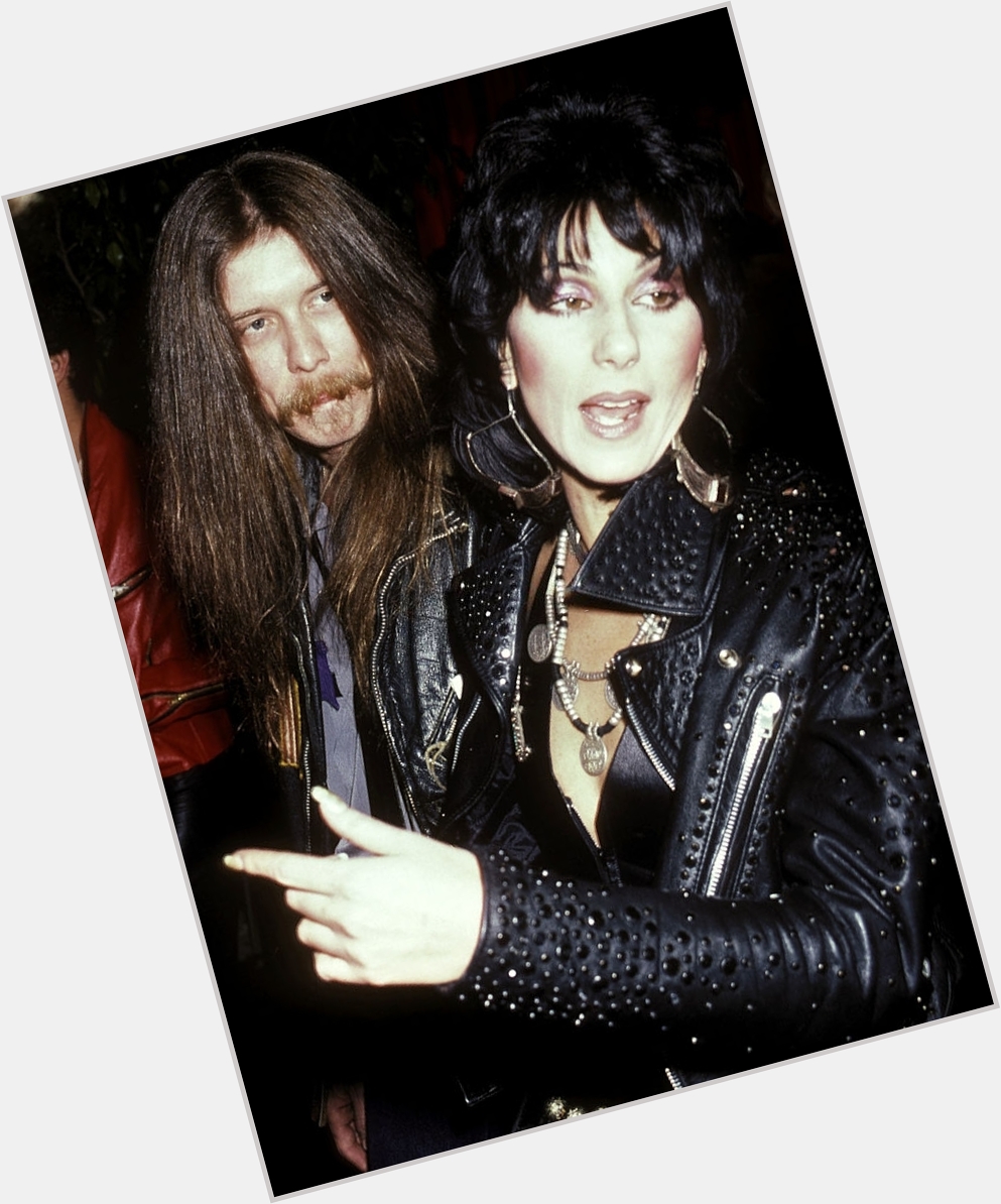 Happy Birthday to Les Dudek who turns 69 years young today - pictured here with Cher, Hollywood, California, 1980 