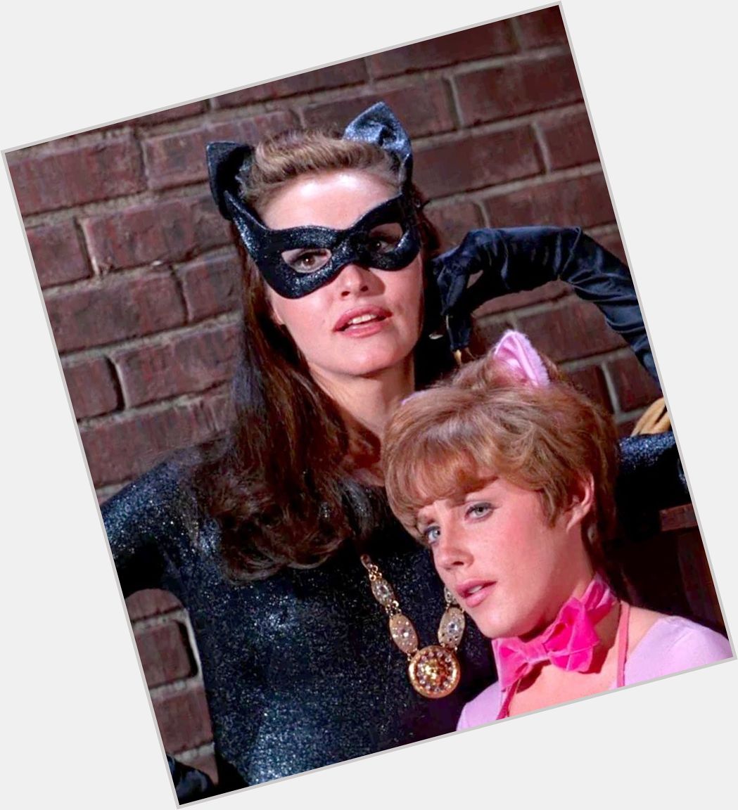 Happy Birthday Lesley Gore(May 2)
w/ Julie Newmar as Kitten and
Catwoman on BATMAN 