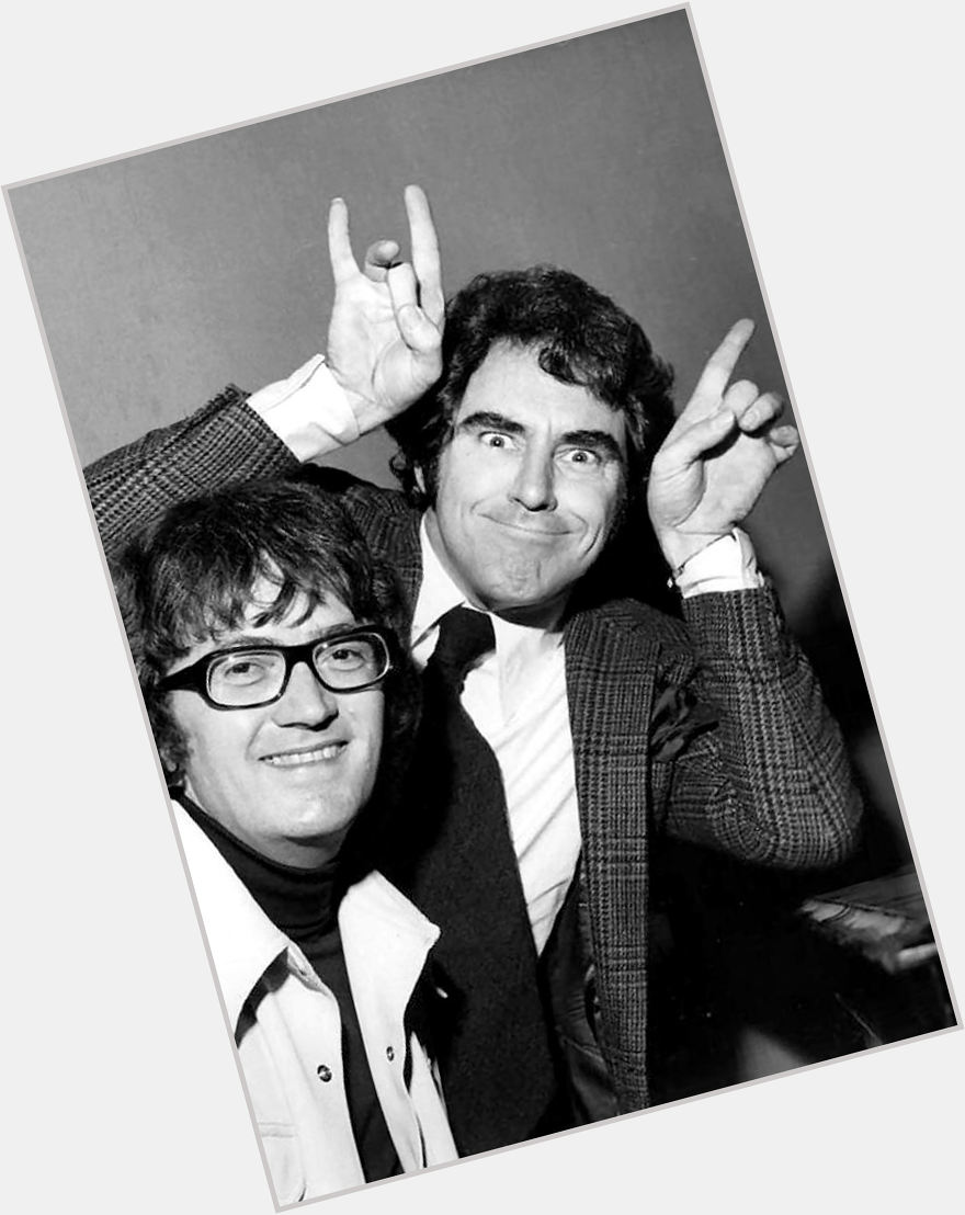 Happy 84th birthday to Leslie Bricusse! Here\s Leslie with Anthony Newley during promo for The Good Old Bad Old Days 