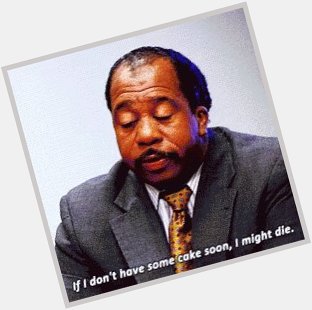 Happy 60th birthday to Leslie David Baker, the man who played my spirit animal, Stanley Hudson. 