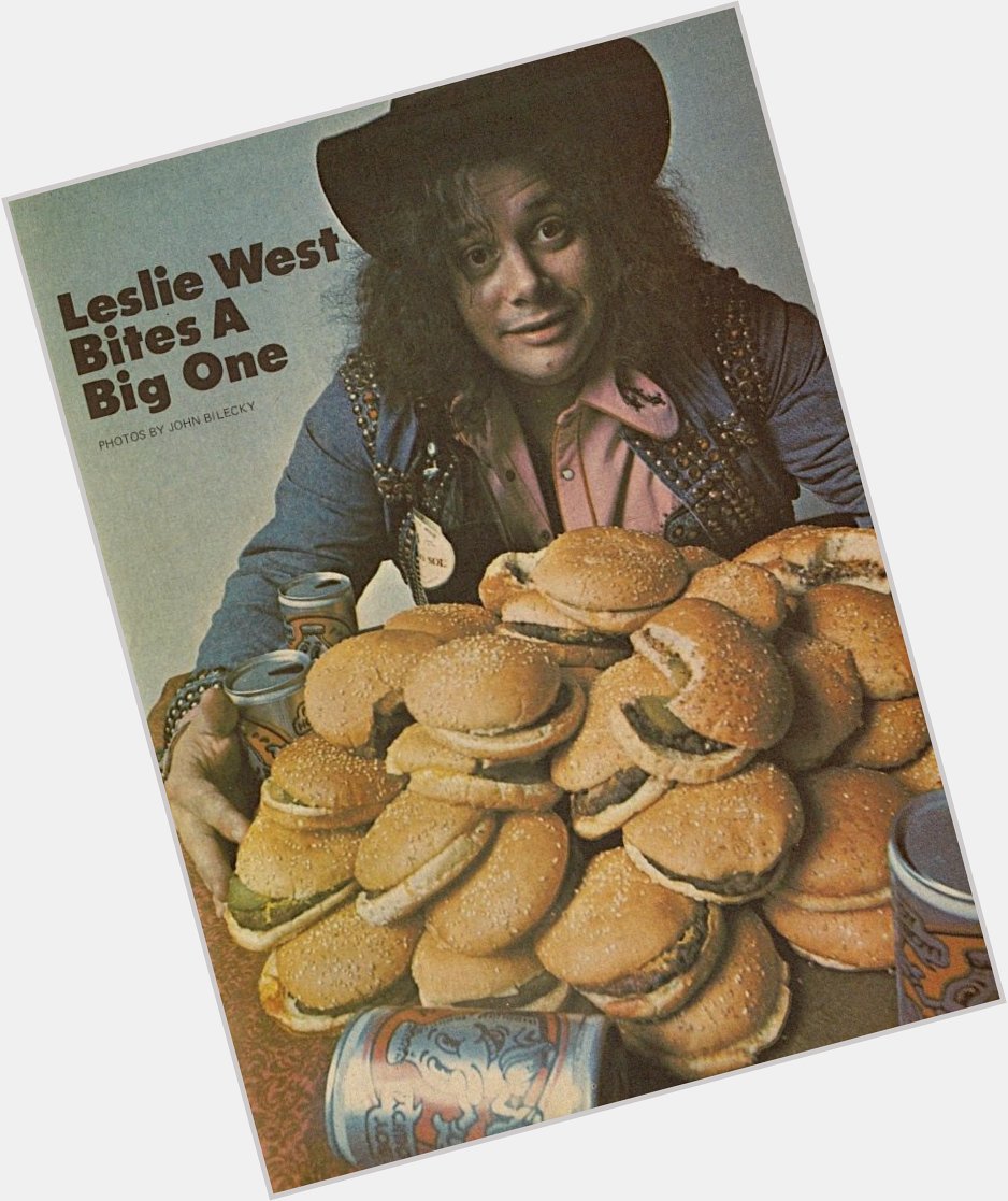 Happy Birthday to a Mountain of a Man, Leslie West! RIP 