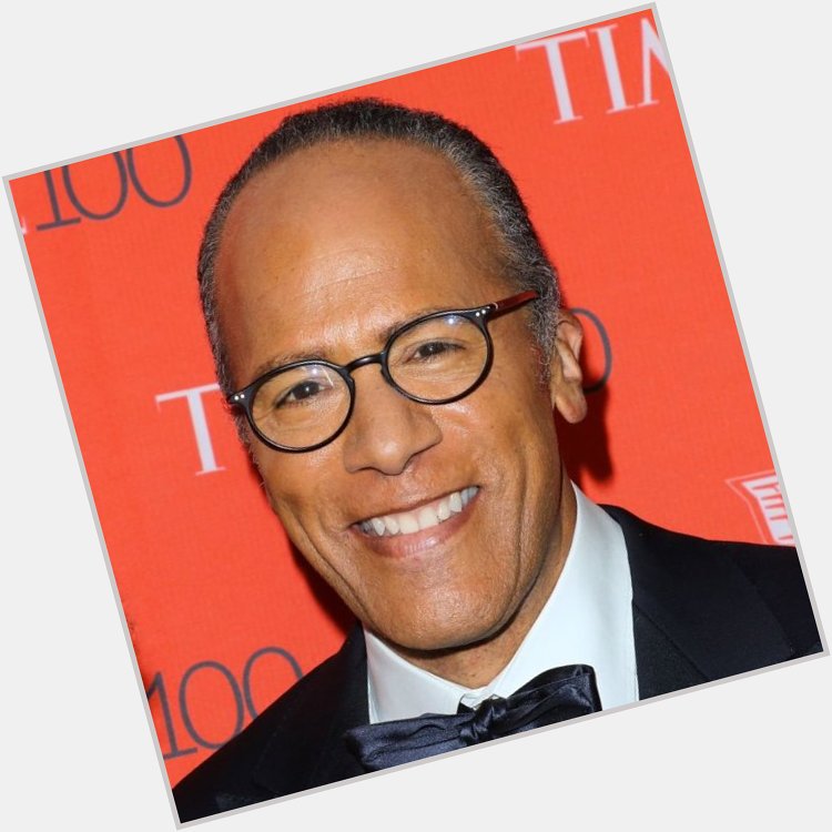 Happy birthday to news anchor Lester Holt!  