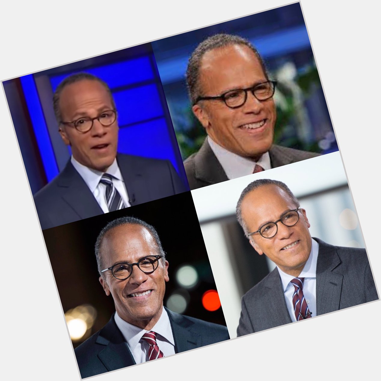 Happy 59 birthday to Lester Holt. Hope that he has a wonderful birthday.     