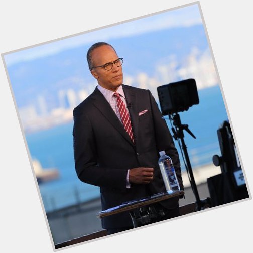 Happy 64th birthday to lester holt today 
