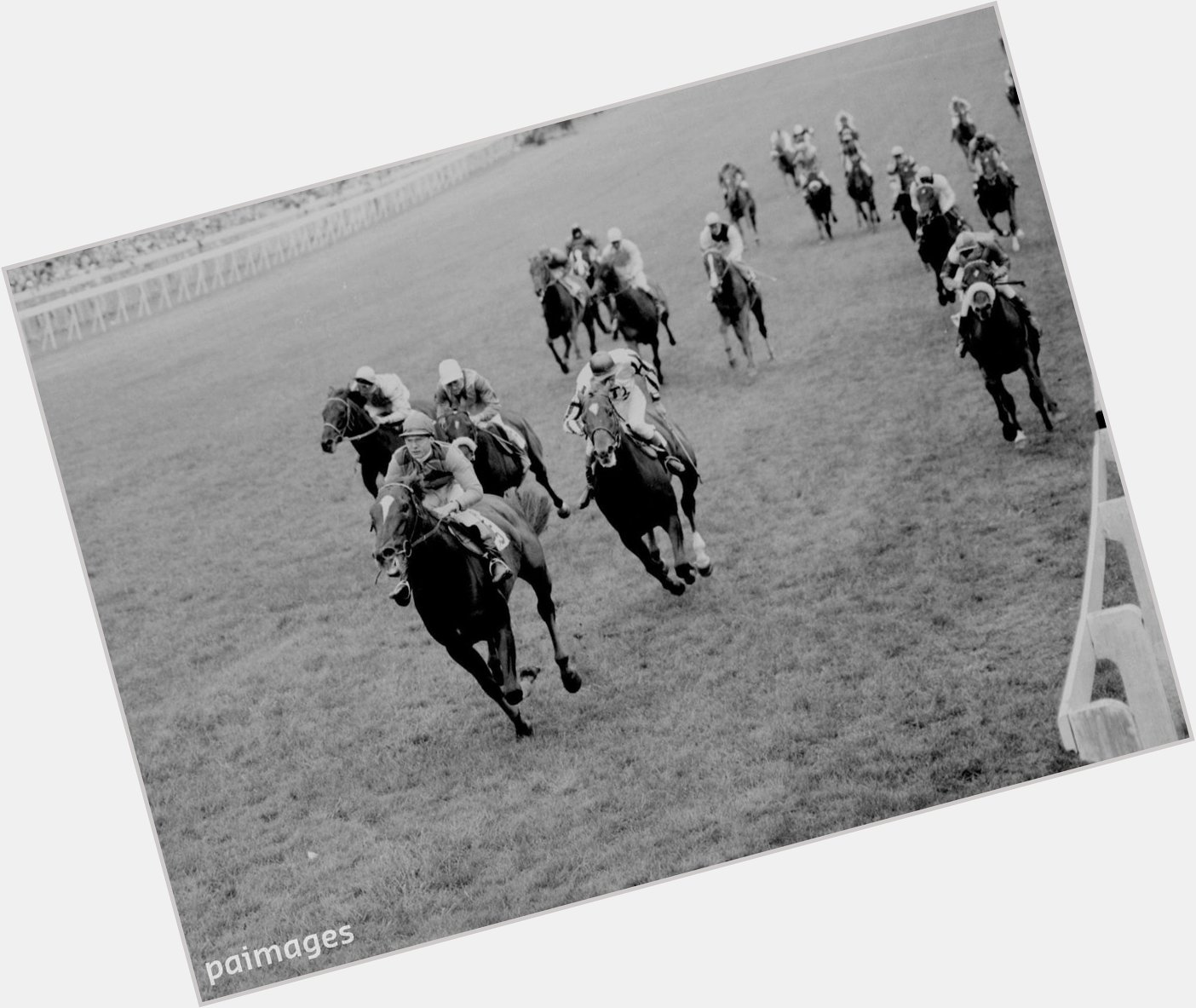 A very happy birthday to Lester Piggott! Here he is, winning the Derby at Epsom in 1957 on Crepello. 