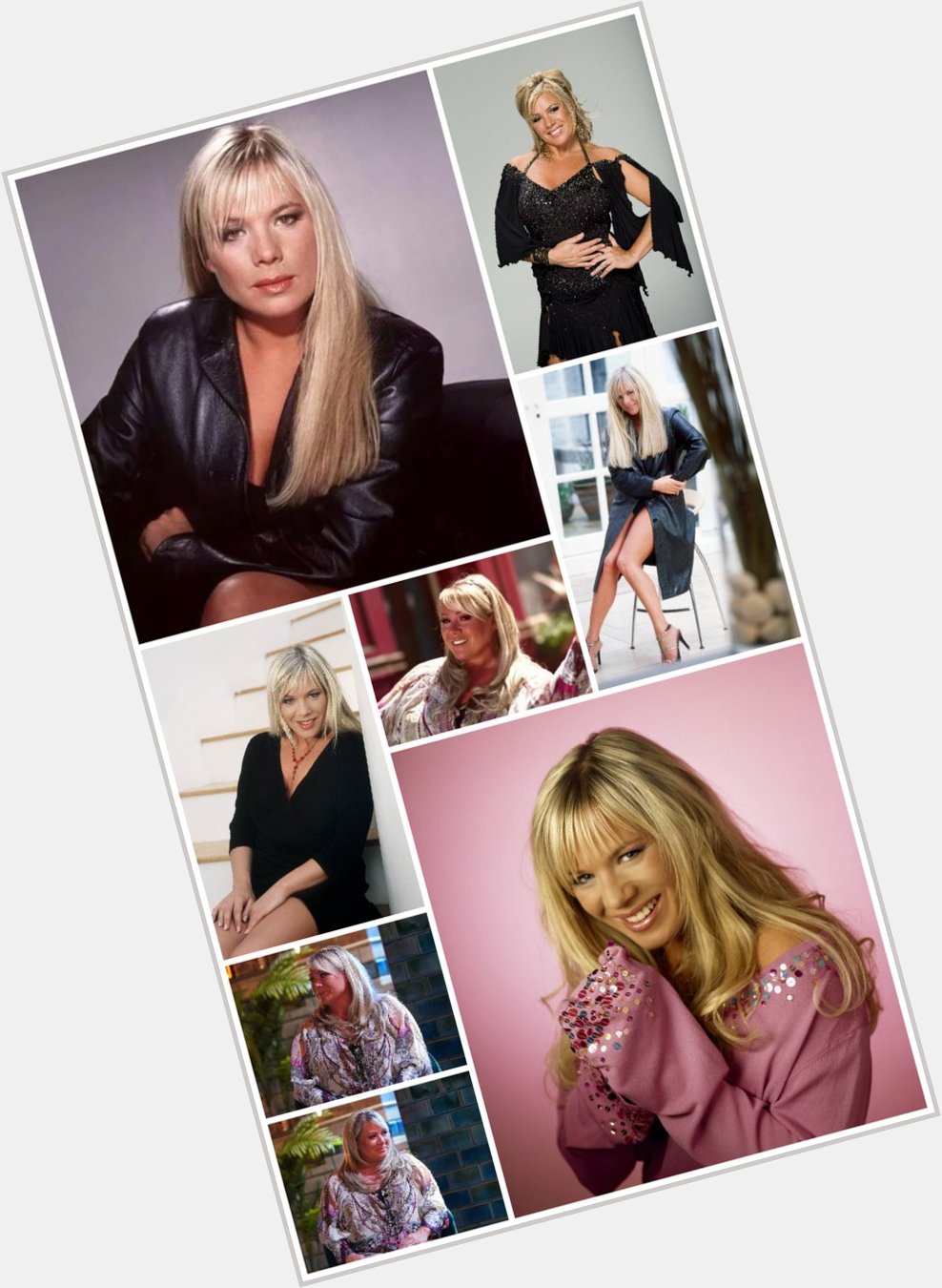 HAPPY BIRTHDAY DAME LETITIA DEAN 53 years young and still looks amazing hope her day is as fabulous as her xxx 
