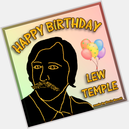 As it is already October 2nd, The Walking Dead Scavengers Germany are wishing a happy birthday to Lew Temple. 