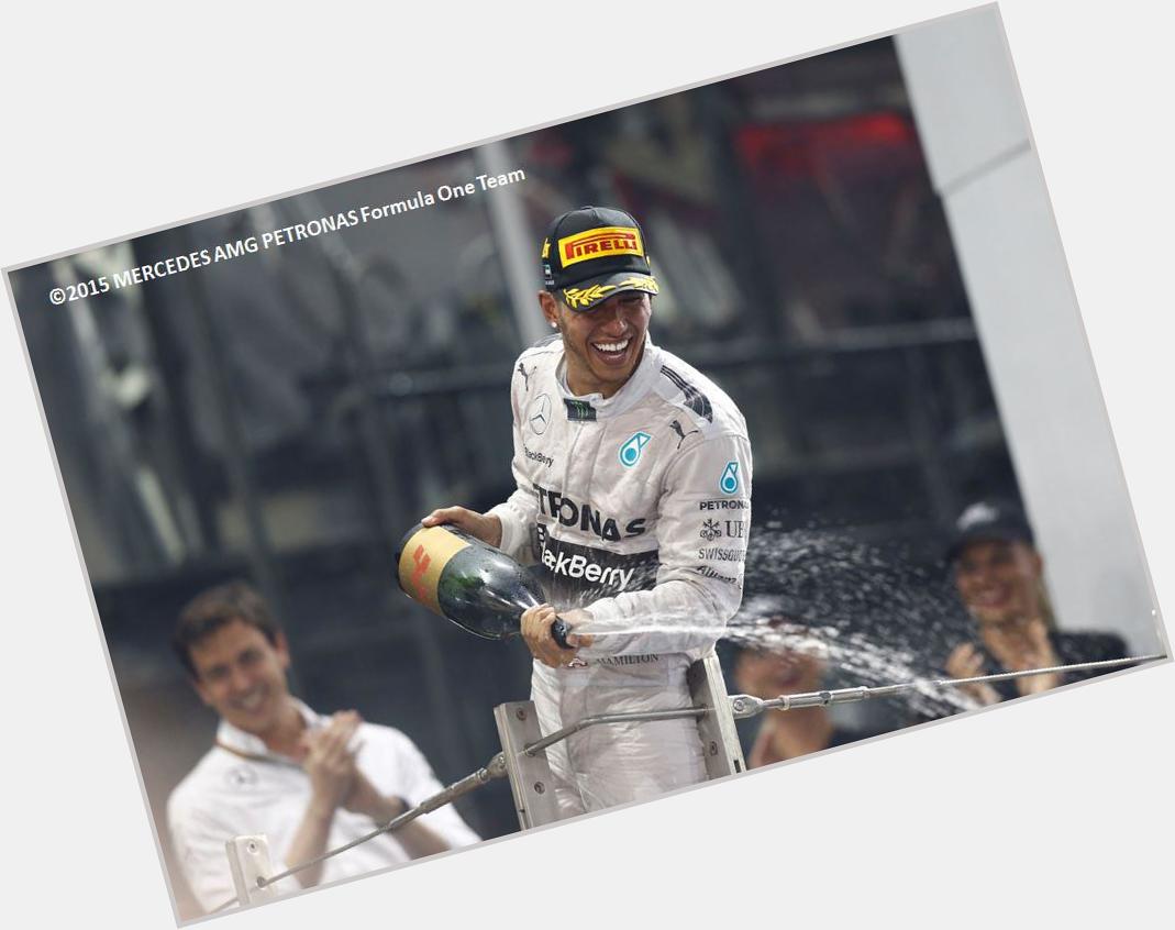  Happy birthday Lewis Hamilton - he is 30 years of age today... 