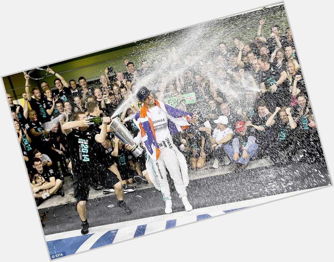 Happy 30th birthday to F1 World Champion Lewis Hamilton. 