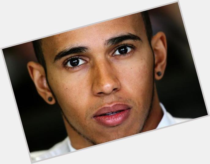 Happy 30th birthday Lewis Hamilton!  