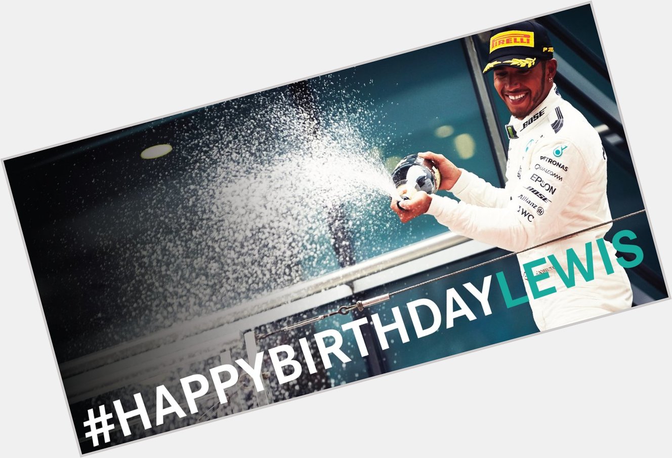 Happy Birthday Lewis Hamilton
Go for the title in2018  