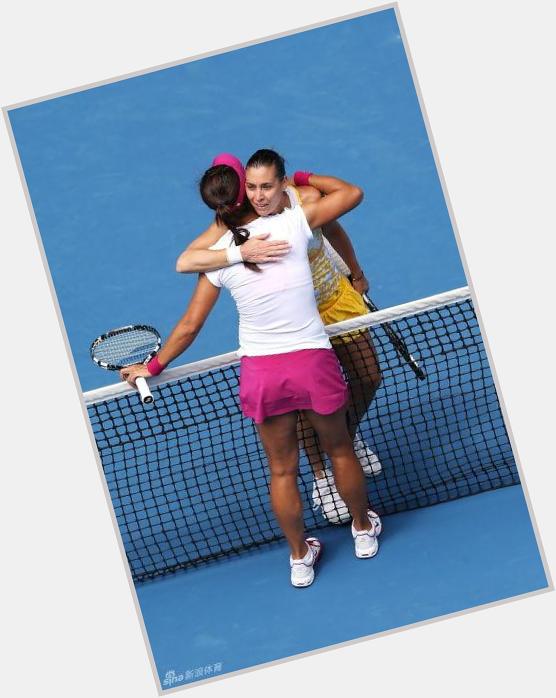 Happy birthday Pennetta    In fact, she\s really one day older than Li Na    