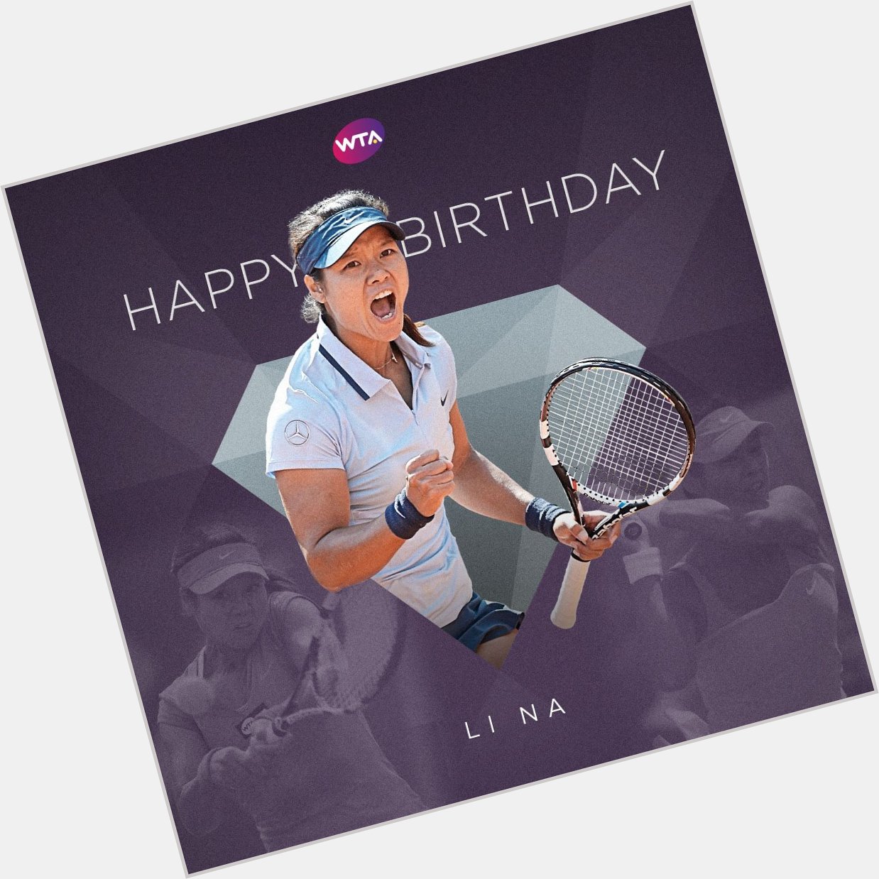 Happy birthday to two-time Grand Slam winner Li Na!  