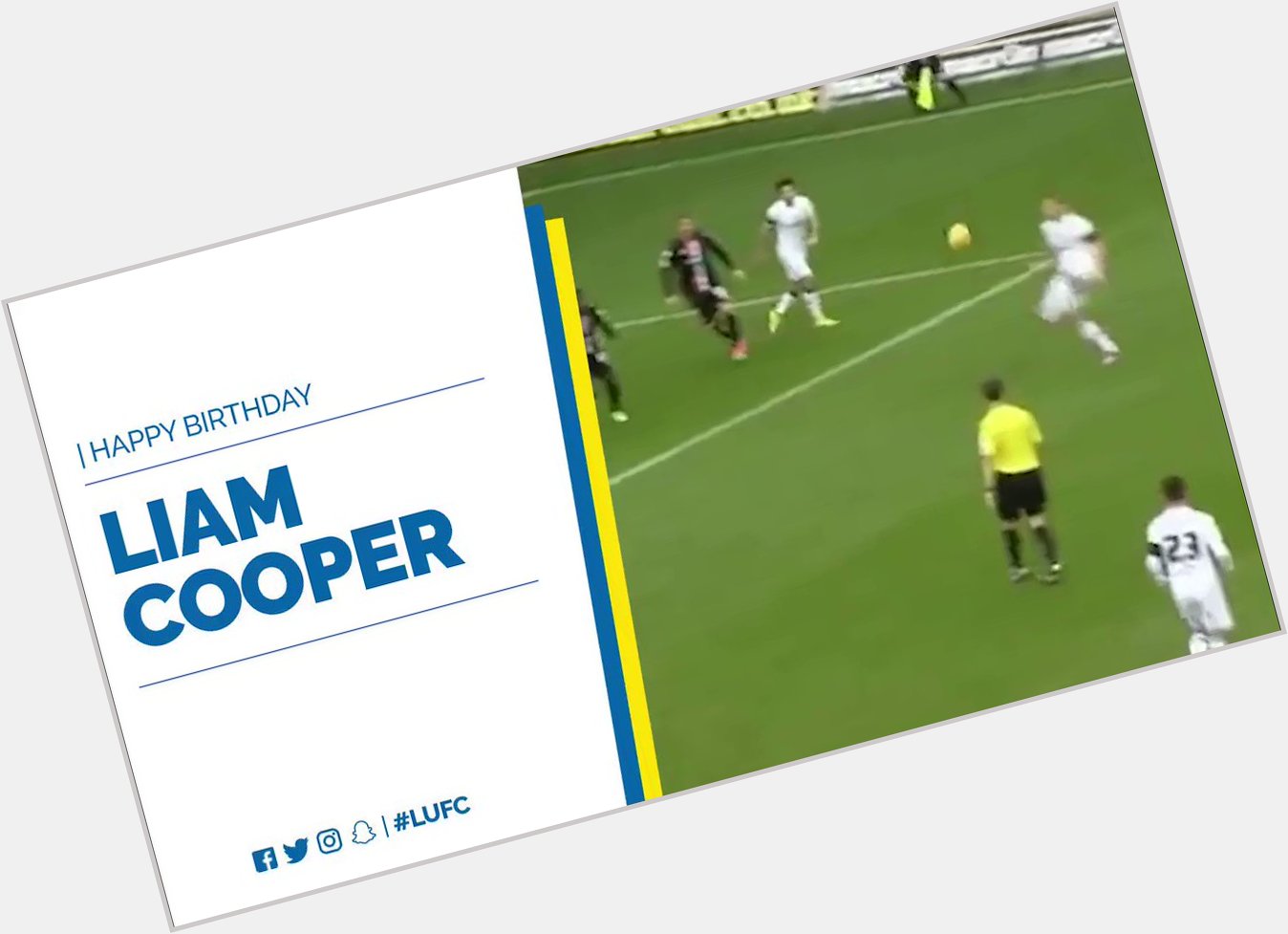  Happy Birthday to defender Liam Cooper, who celebrated turning 26 today! 