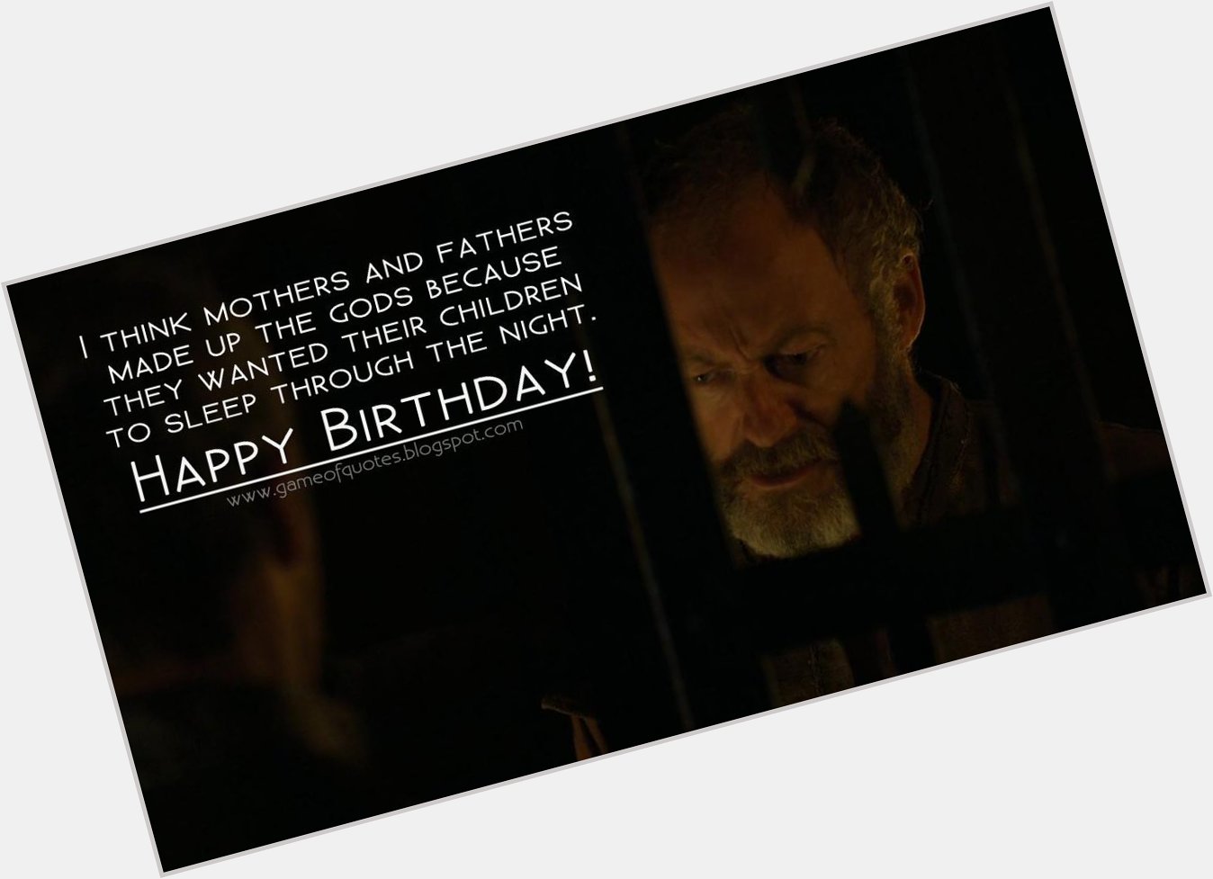 Happy Birthday Liam Cunningham!  