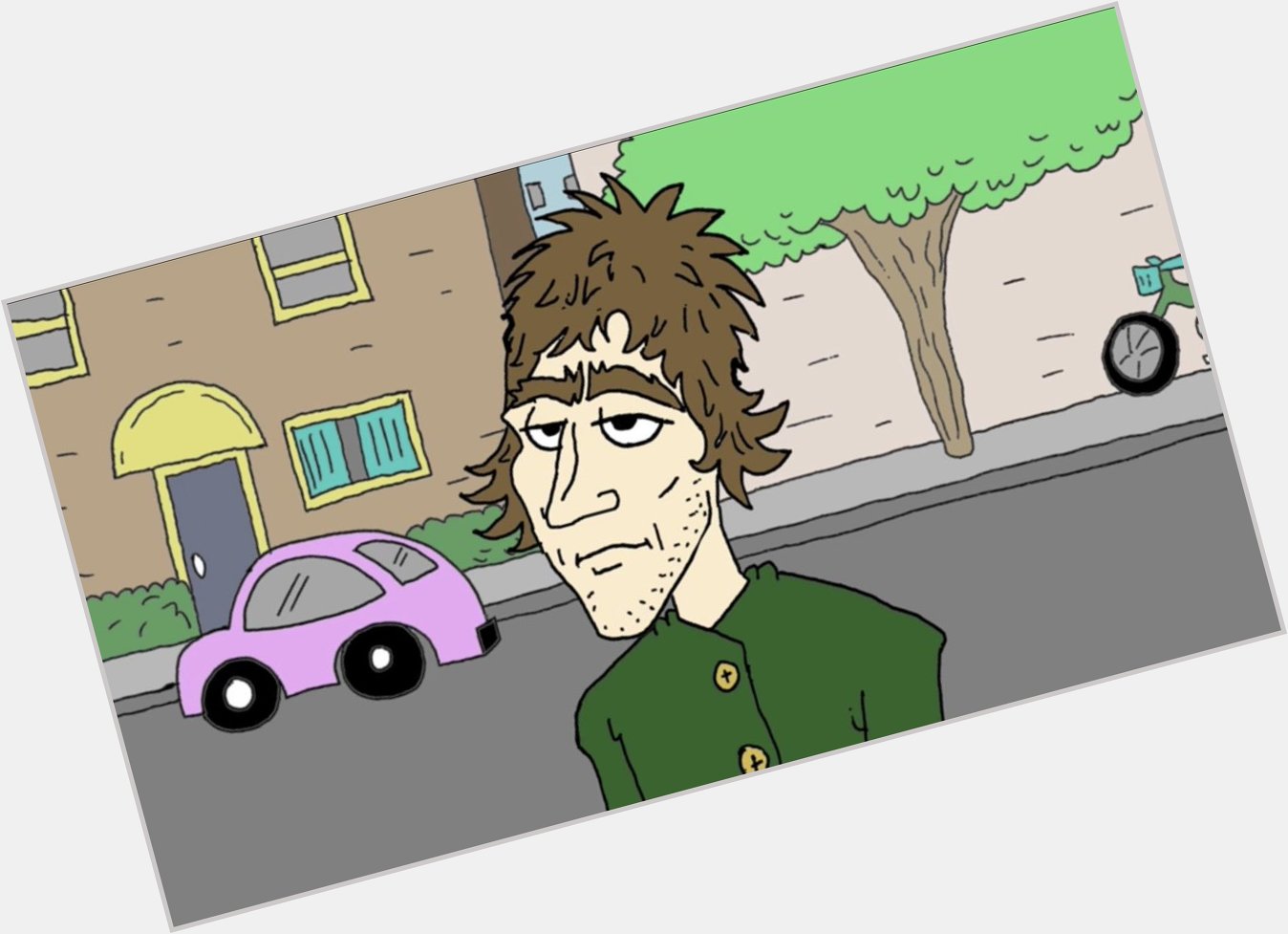 Happy Birthday Liam Gallagher! Here s a cartoon I made for him.  