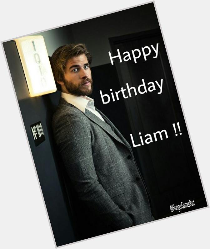 Happy 25th Birthday Liam Hemsworth 