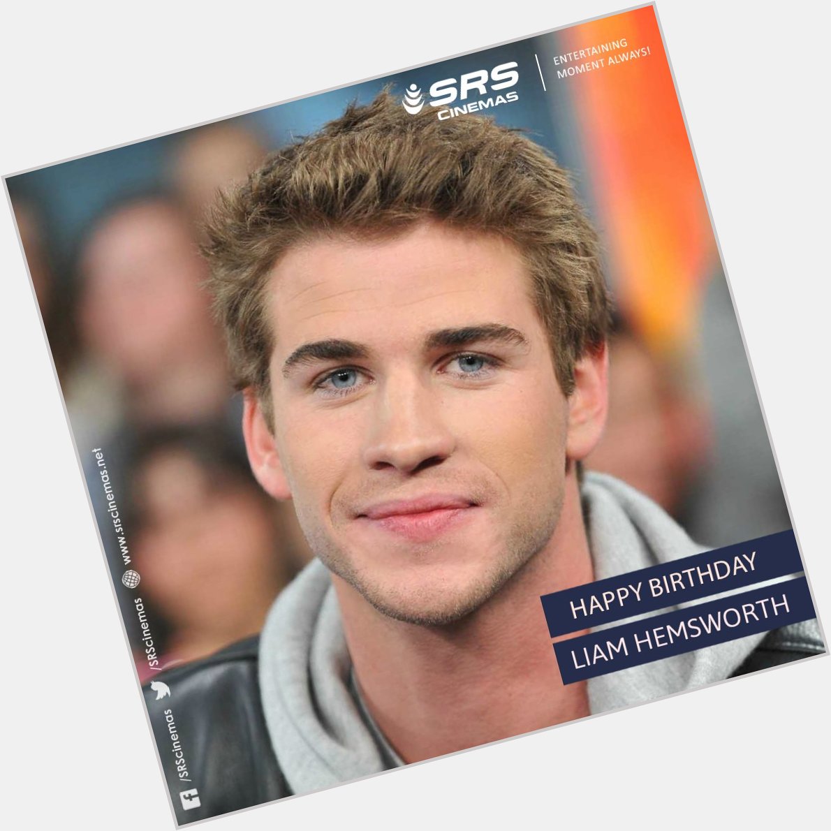 Wishing Liam Hemsworth a very happy birthday from all of us at 