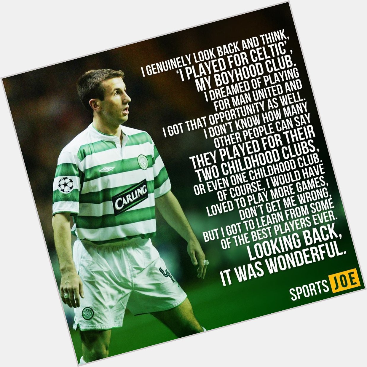 Liam Miller would ve been 37 years old today. Taken far too soon. Happy Birthday Liam. 