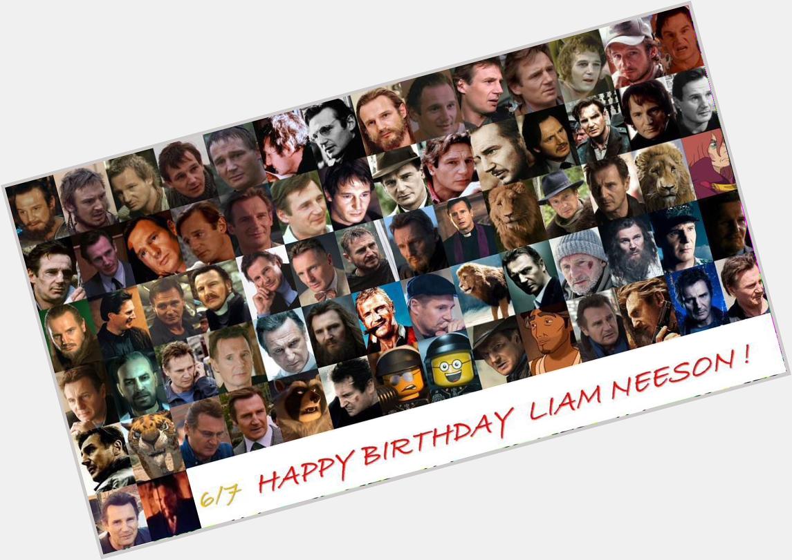    NY  7            Happy birthday Liam Neeson! You are brilliant actor! We love Liam   