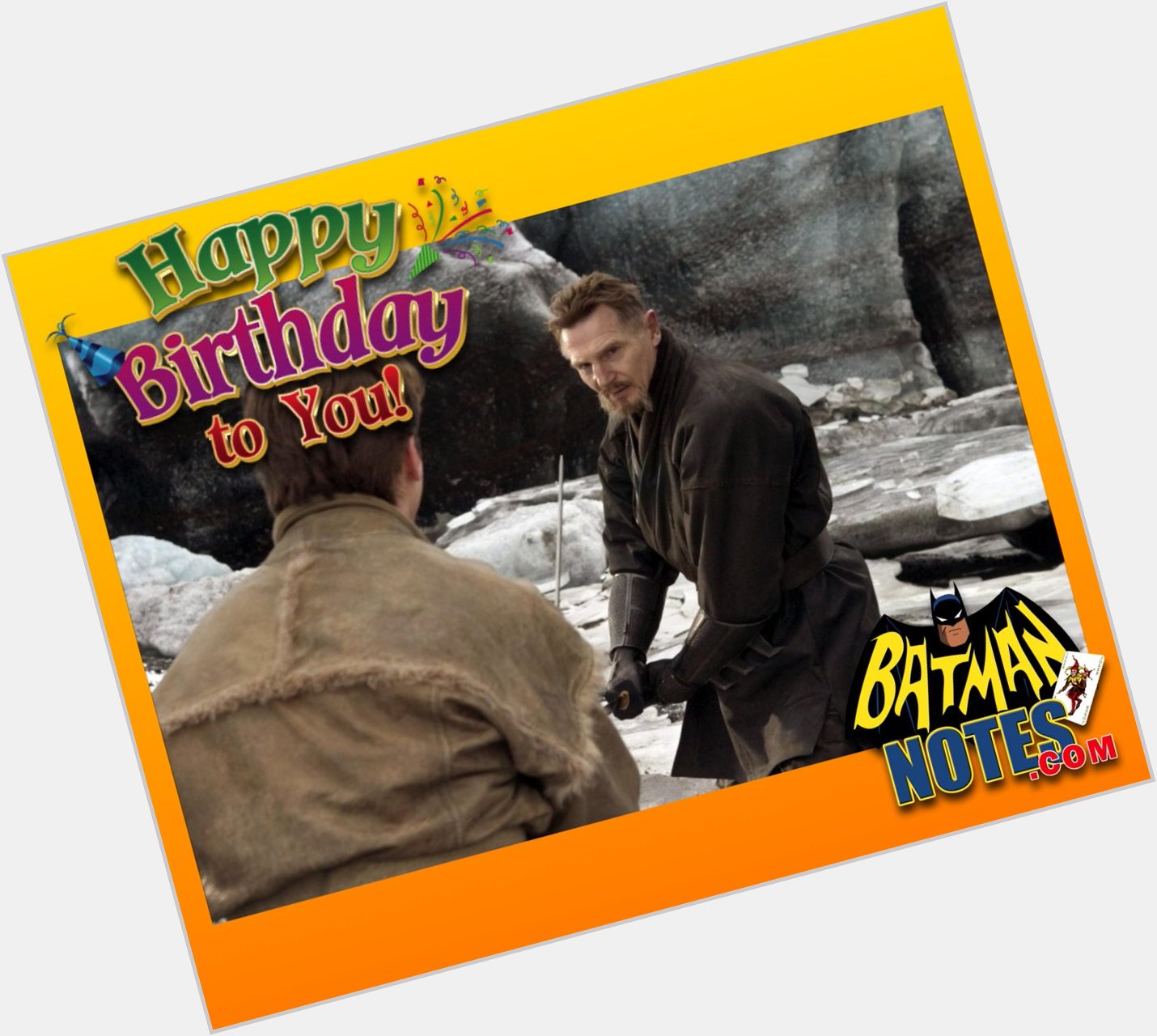 Happy Birthday Liam Neeson (aka Ra s Al Ghul)! 
