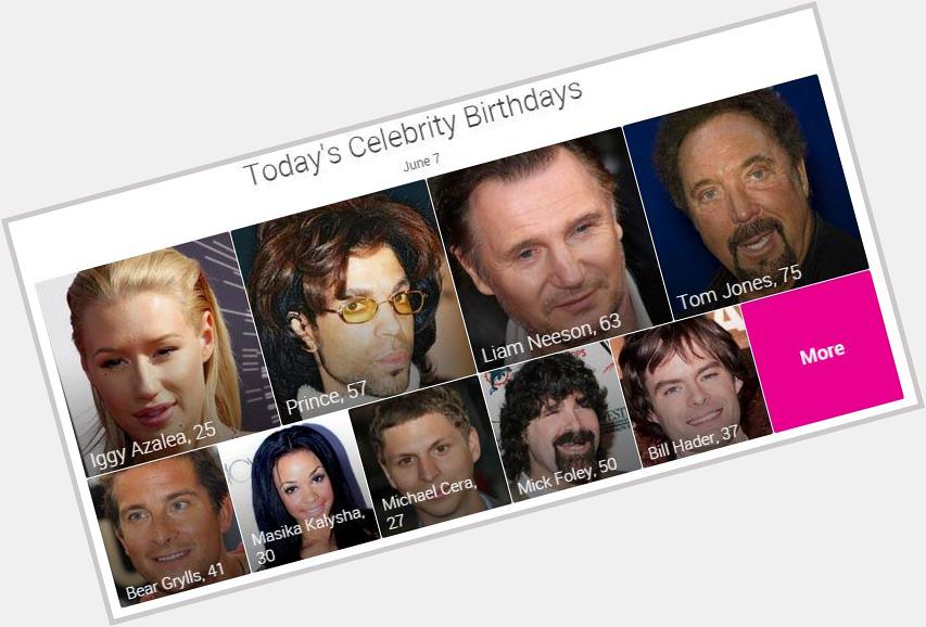 Famous Birthdays today, 7th June, Happy Birthday if it\s your birthday, have a great one. Wow Liam Neeson 63 